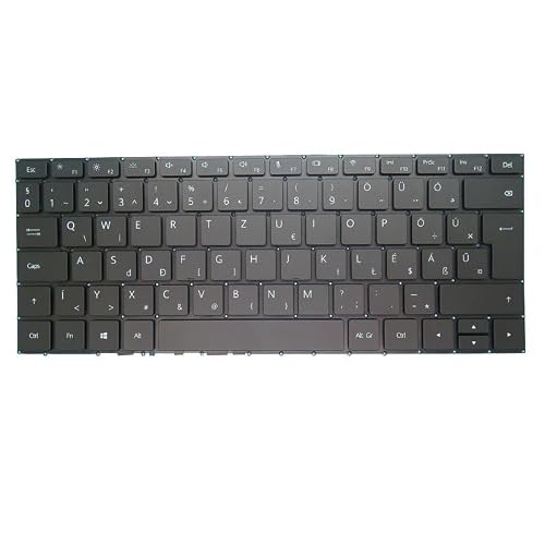 Laptop Keyboard for Huawei MateBook 13 HN-W29R HN-W29A Hungary HU Black with Backlit