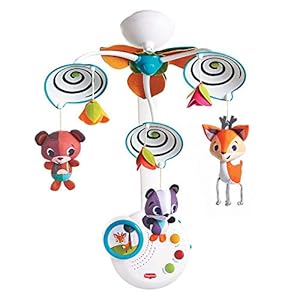 Tiny Love Classic Mobile, Developmental Cot Mobile, Newborn Baby Mobile with Music, Suitable from Birth, 0-24 Months, 3…