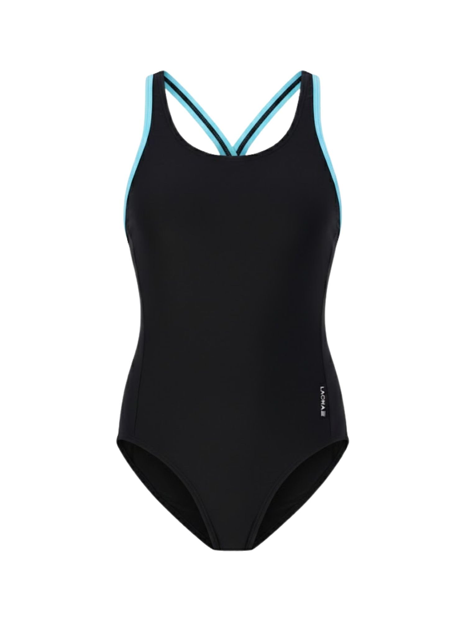 LACTRA Girls Racer-Back V-Cut Swimsuit | One Piece Swimwear for Kids Girl | Swimming Costume | Athletic Fit Swimming Costume for Pool, Beach & Training-image-47