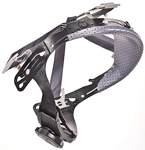 Image of MSA 10148706 Fas-Trac III Replacement Suspension - 4-Point Attachment, Size: Small, V-Gard Helmet Accessory, Cap-Style Hard Hat Suspension, Adjustable Component, Replaceable & Durable Gear,BLACK