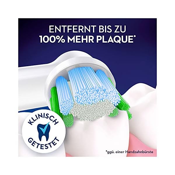 Oral-B Precision Clean Aufsteckbürsten für elektrische Zahnbürste, 10 Stück, mit CleanMaximiser-Borsten für optimale… – Bild 3