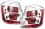 Aftermarket OE Replacement Tail Lights Pair for 07 08 09 Sentra 2.0L