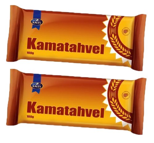Kama Tableta de Chocolate (Especial Estonia Nacional Caramelo) De Kalev [Pack de 2]