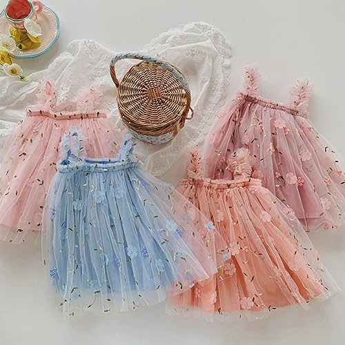 image for BGFKS Layered Tulle Tutu Dress for Toddler Girls,Baby Girl Rainbow Tut