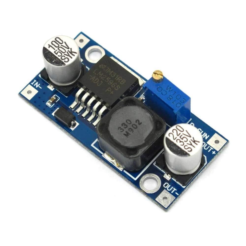 LM2596 DCDC Step Down Adjustable Converter DC-DC Converter Buck Voltage Step Down Module Power Supply