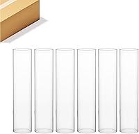 Vista 13 de WGVI - Cilindro portavelas de vidrio