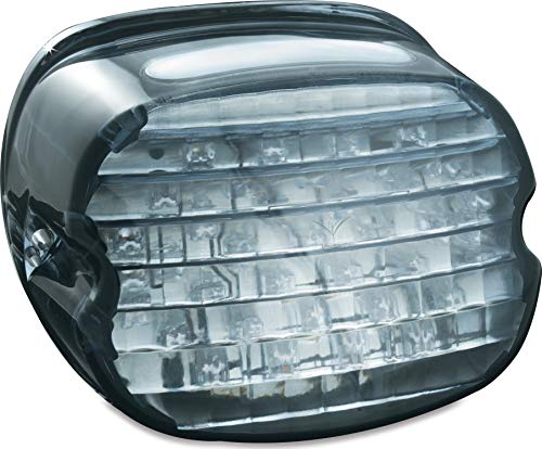 Kuryakyn 5438 Low Profile LED Taillight with Smoke Lens and License Plate Light