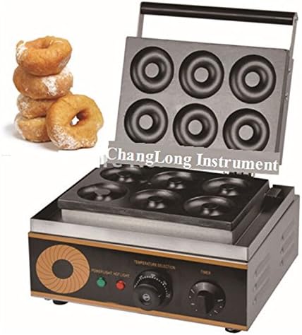 Changlong instrument® FYX-6A Electric six pieces Donut Maker Machine commercial donut making machine 110v/220v
