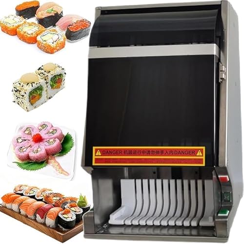 Imagen de YXYLJOZ Máquina eléctrica Profesional para Hacer Sushi con Cuchilla de Acero Inoxidable