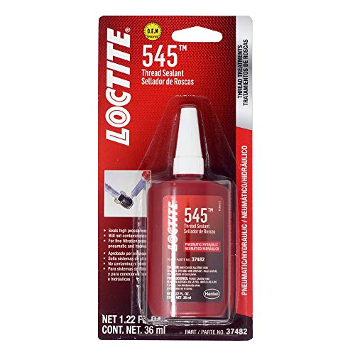 Loctite 545 Pneumatic/Hydraulic Thread Sealant Bottle Best Hydraulic