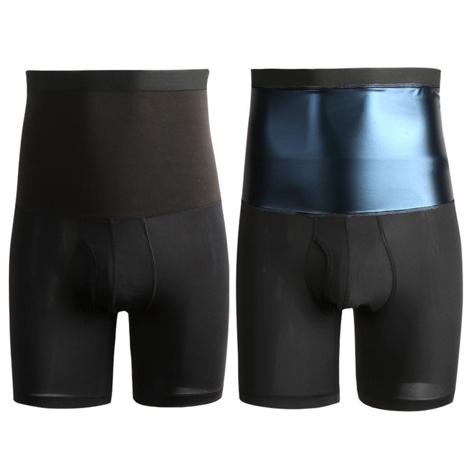 Pantaloncini da sauna for uomo, brucia grassi, vita alta, modellanti, fitness, corsa, intimo sportivo, pantaloni dimagranti, body shaper