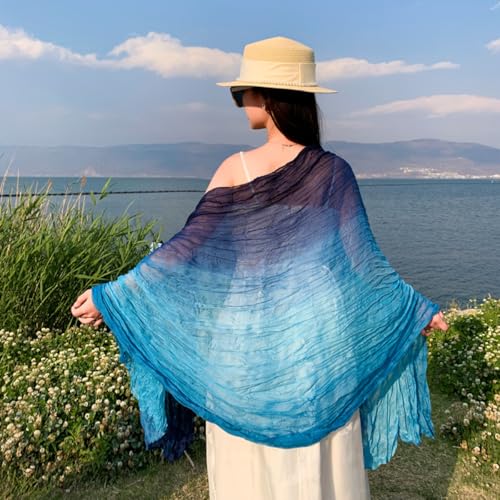 EFH Shawl Wrap, Lightweight Polyester Scarf for Women, Soft and Breathable Fashion Summer Scarves2