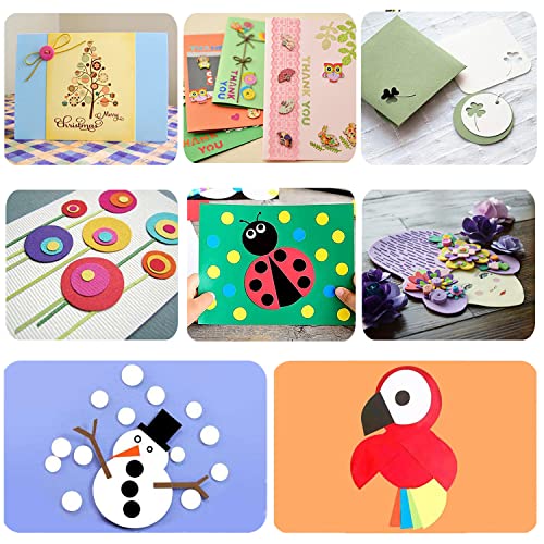 Circle Paper Punch 3 In - Hole Round Punch For Craft Large Puncher Round Punchers 75Mm For Cardstock, Gift Wrapping, Greeting Cards And Scrapbook (Purple) #TOP6