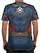 Marvel Captain America Mens Costume T-Shirt M