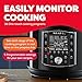 Instant Pot Pro (8 QT) 10-in-1 Pressure Cooker, Slow Cooker, Rice/Grain Cooker, Steamer, Sauté, Sous Vide, Yogurt Maker, Sterilizer, and Warmer, Includes App With Over 800 Recipes, Black