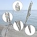 LLMSIX 3PCS Fishing Knot Tying Tool - Quick Knot Tying Tool for Hooks, Lures and Line (Silver)