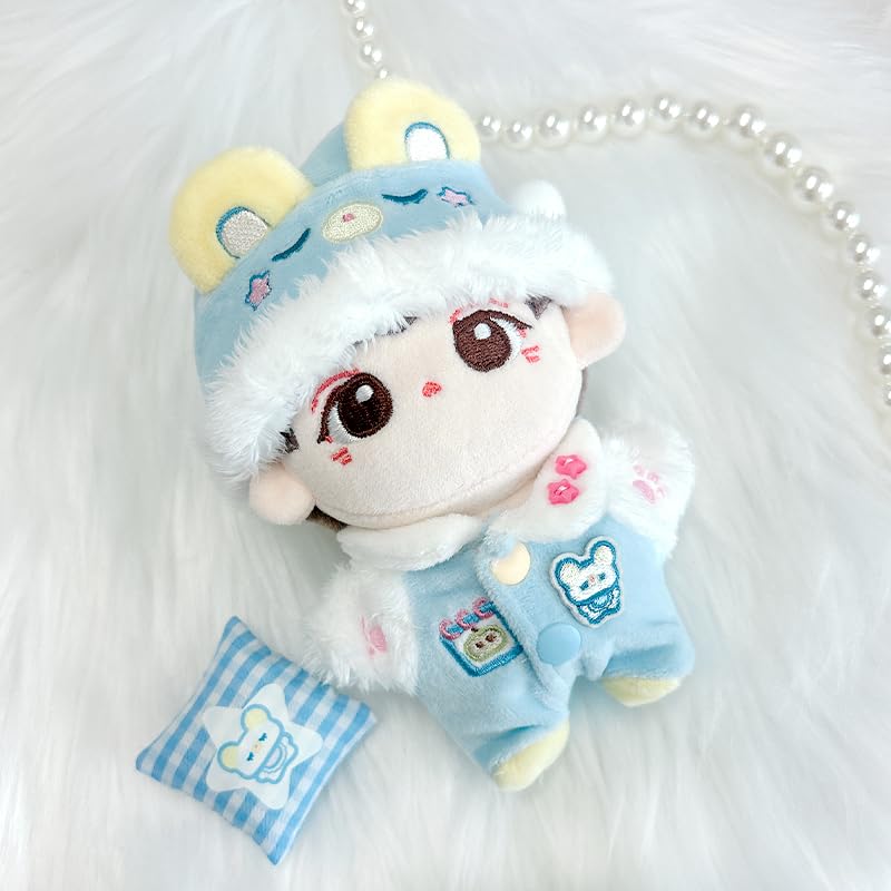 Amazon.co.jp: ぬいぐるみ用もこもこくま耳パジャマ(10cm用