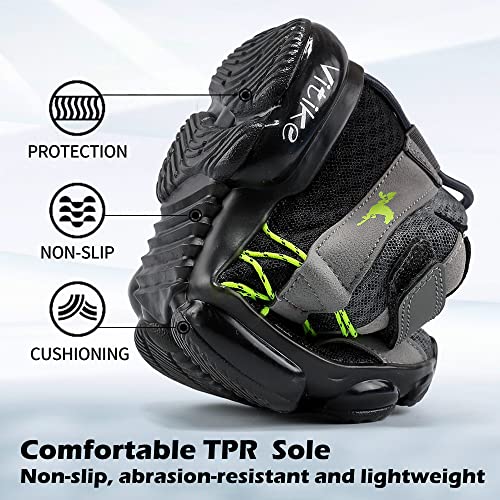 Image of VITUOFLY Boys Girls Sneakers Kids Mesh Lightweight Running Tennis Shoes
