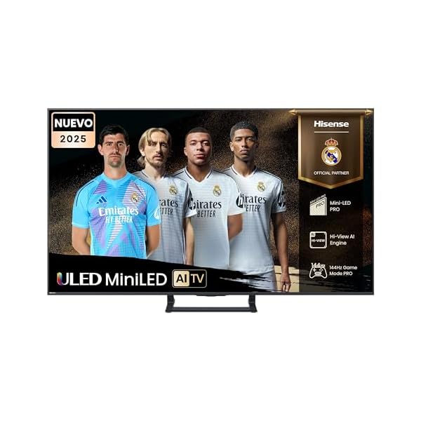 Hisense 75E8Q - Mini LED Smart TV, Quantum Dot, 144Hz