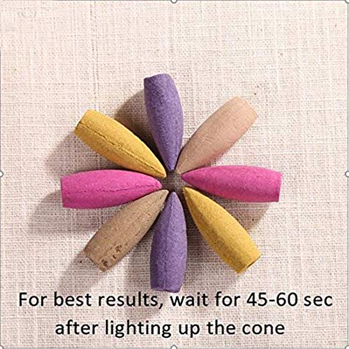 Image of Cute Laddu Gopal Smoke Fountain Backflow Cone Decorative Incense Holder (Multicolour) with 20 Back Flow Cones