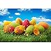 Produktbild YUHUISTART Happy Easter Day Theme Vinyl Ostereier Fotografie Kulisse Benutzerdefinierte Foto Selfie Hintergrund Requisiten(B)