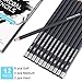 Sunshilor Professional Charcoal Pencils Drawing Set, 12 Pieces Soft Medium Hard Charcoal Pencils for Drawing, Sketching, Shading, Artist Pencils for Beginners & Artists