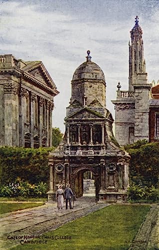 Affiche Caius College d'Alfred Robert Quinton poster art mural 60x90cm