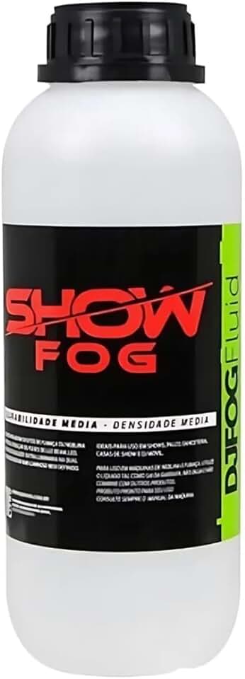 Fluido para máquina de neblina, fórmula líquida interna para festas e eventos, fumaça de alta densidade, 1 litro