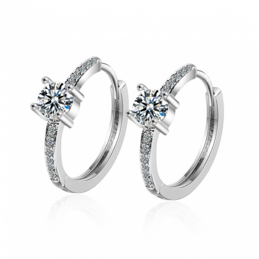 Bague zircon carré cristal pavé, éclat durable sans ternir - 2