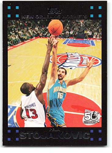 2007-08 Topps #26 Peja Stojakovic - New Orleans Hornets