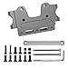 GTHELE Aluminum Front Bulkhead&Tie bar for Traxxas 2WD 1/10 Slash, Stampede, Rustler, Nitro Slash-Replaces Part 2530 2532 (Titanium)