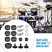 18Pcs Cymbal Accessories Cymbal Stand Felt Hi-Hat Clutch Cup Wing Drum Kit