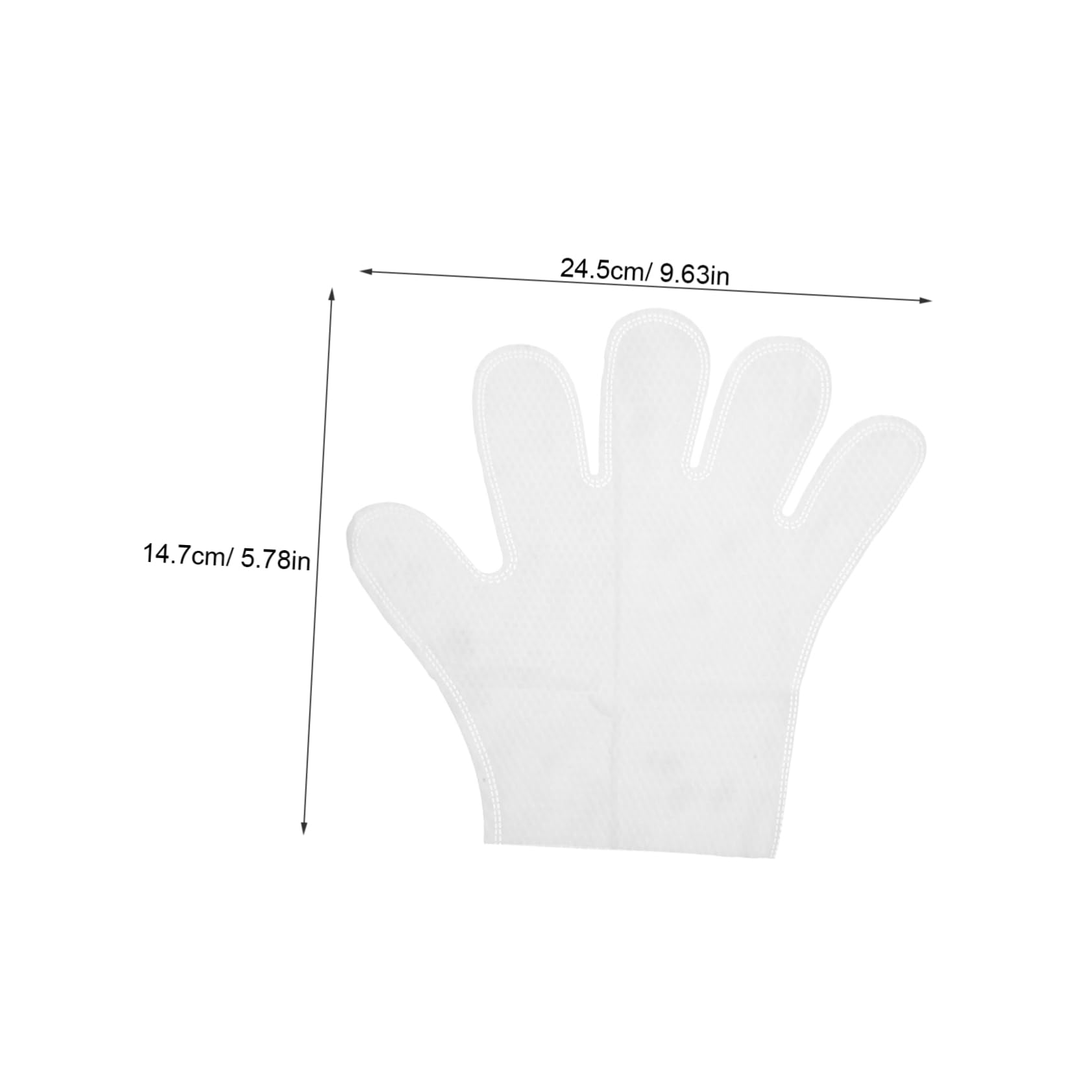 Parliky Durable Cleaning Gloves for Dogs and Cats Pet Grooming Mitts Easy-Apply Spa Glove Pet Care No Water Needed