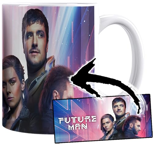 Bild: Future Man Josh Hutcherson Eliza Coupe Derek Wilson Tasse Keramikbecher Mug f�r 12,99 EUR bei amazon.de