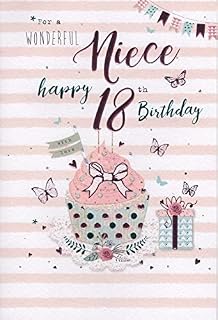 Special Niece 18th Birthday Birthday Card
