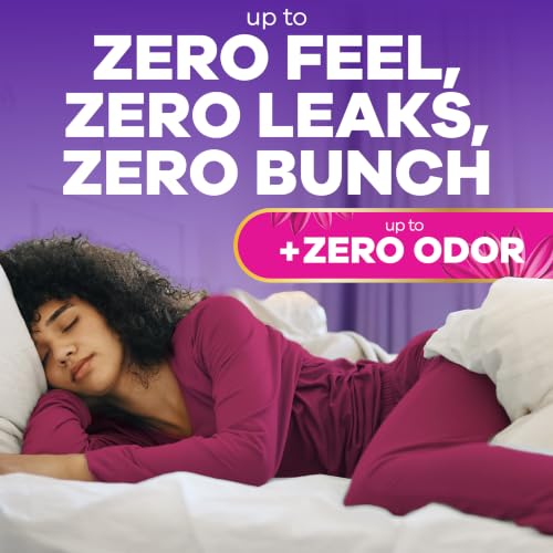 Always Radiant with FlexFoam Pads for Women, Size 4, Overnight Pad with Wings, Scented, Up to Zero Feel, Zero Leaks, 60 Count (3 Packs of 20) - image 7