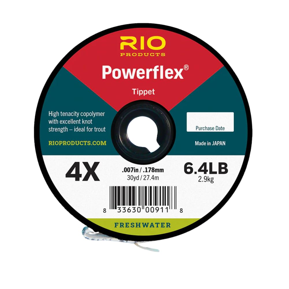 Rio PRODUCTSPowerflex Tippet 3Pack 0X-2X