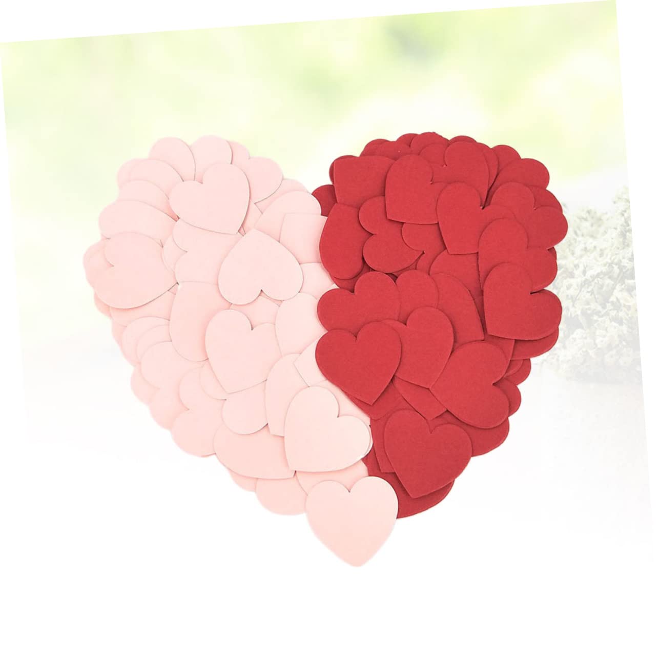 Gadpiparty 3 Set Di Coriandoli A Forma Di Cuore Carini Per Feste Mini Decorazioni Da 3 Cm Rosse Adatte Per Compleanni Matrimoni 400 Pezzi*3