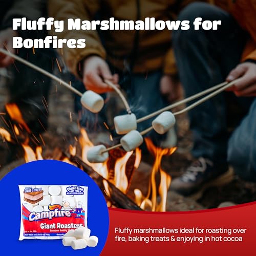 image for Firestix 28 oz Campfire Giant Roasters Marshmallows – Extra Large fo