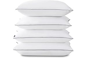 Set of 4 Pillows for the Perfect Night's Sleep