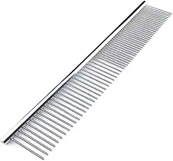 Pente Inox Para Cães E Gatos Banho Pet Shop