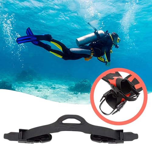 Correa de talón para palma de buceo ajustable accesorios snorkel lago 2