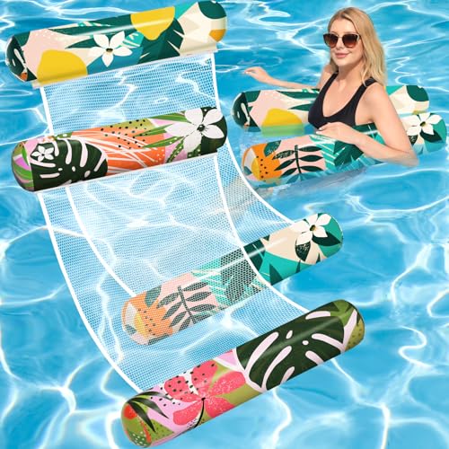 Pool Floats - 2 Pack Inflatable Pool Float Rafts