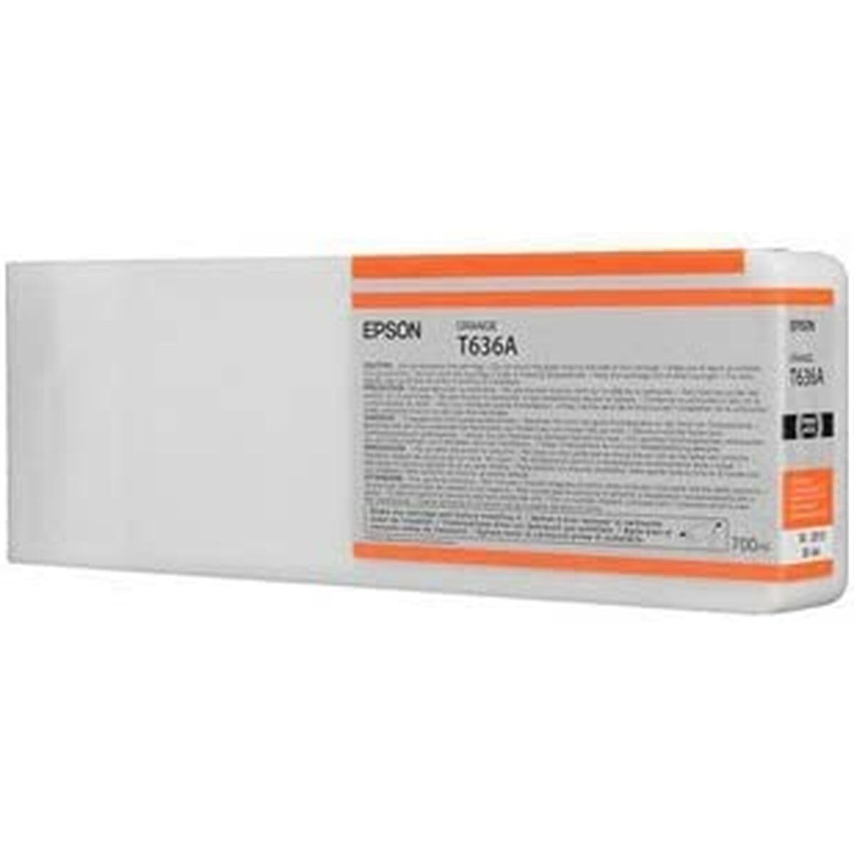 Epson Orange T636a (T636a00) Original High Capacity Ink Cartridge