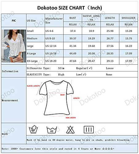 Canikat Women's Fashion Fall Bell Long Sleeve Button Down Tops V Neck Lace Hem Basic Tee Shirts Chiffon Flowy Blouses Black L #TOP5