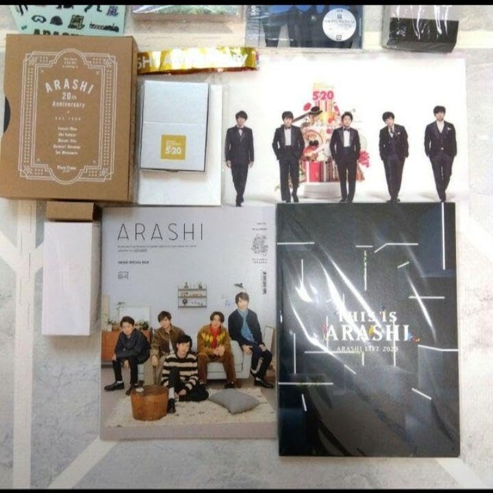 嵐 ARASHI LIVE 写真集 うちわ ペンライト アルバム CD PV