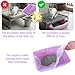 50 Pcs Disposable Cage Liners, Rabbit Litter Box Liners Small Animal Leak Proof Toilet Film Guinea Pig Cage Toilet Liner Plastic Litter Box Liner for Rabbits, Guinea Pigs, Chinchillas, Hedgehogs, Bird