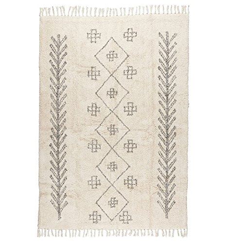IB LAURSEN - Weiche Teppiche IB Laursen creme schwarzes muster 120 x 180 cm