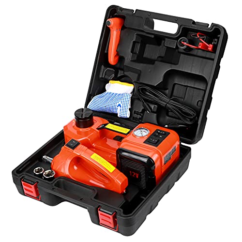 Gato eléctrico para automóvil de 5T, Gato hidráulico de Piso, 12V, Gato eléctrico para automóvil, Elevador, Equipo de Emergencia y Garaje