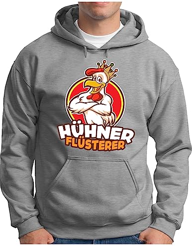 Sweat humour Hühner Flüsterer OM3 pour weekend détente
